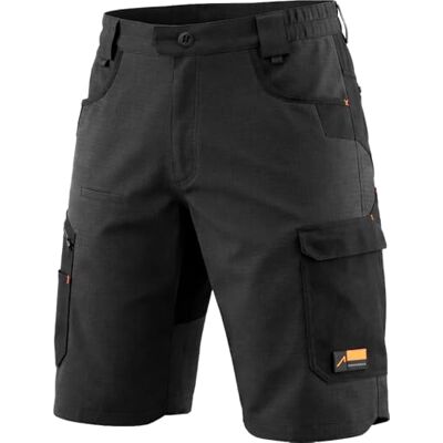 ACE Constructor Pantalon de Travail Hybride Court pour Homme Short Cargo d'extérieur en Cordura avec Taille élastiquée Extensible pour Homme Noir 46 - Publicité ACE Constructor Pantalon de Travail Hybride Court pour Homme Short Cargo d'extérieur en Cordura avec Taille élastiquée Extensible pour Homme Noir 46 - Publicité