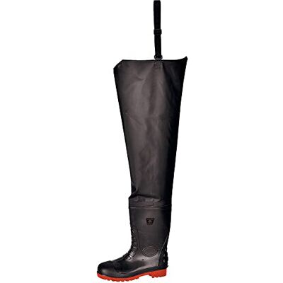 Portwest Cuissardes Waders S5, Couleur: Noir, Taille: 41, - Publicité Portwest Cuissardes Waders S5, Couleur: Noir, Taille: 41, - Publicité