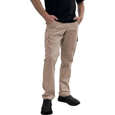 strongAnt® Pantalon de Peintre élastique, Les plâtriers Pantalon de Travail Blanc Poches pour genouillères, Fermeture éclair YKK + Bouton YKK Fait dans l'UE -Cotton 260 gm - Publicité strongAnt® Pantalon de Peintre élastique, Les plâtriers Pantalon de Travail Blanc Poches pour genouillères, Fermeture éclair YKK + Bouton YKK Fait dans l'UE -Cotton 260 gm - Publicité