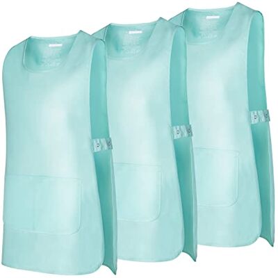 Misemiya Forfait 3 Unités TABLIER NETTOYAGE UNIFORME DE TRAVAIL CLINIQUE HÔPITAL NETTOYAGE VÉTÉRINAIRE SANTÉ HÔTELLERIE Ref.868 Large, Turquoise - Publicité Misemiya Forfait 3 Unités TABLIER NETTOYAGE UNIFORME DE TRAVAIL CLINIQUE HÔPITAL NETTOYAGE VÉTÉRINAIRE SANTÉ HÔTELLERIE Ref.868 Large, Turquoise - Publicité