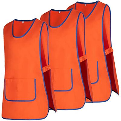 Misemiya Forfait 3 Unités TABLIER NETTOYAGE UNIFORME DE TRAVAIL CLINIQUE HÔPITAL NETTOYAGE VÉTÉRINAIRE SANTÉ HÔTELLERIE Ref.868 Medium, Orange 21 - Publicité Misemiya Forfait 3 Unités TABLIER NETTOYAGE UNIFORME DE TRAVAIL CLINIQUE HÔPITAL NETTOYAGE VÉTÉRINAIRE SANTÉ HÔTELLERIE Ref.868 Medium, Orange 21 - Publicité