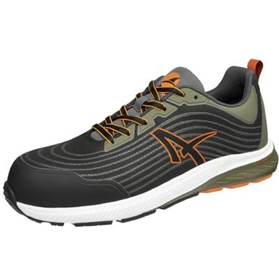 ALBATROS Wave Impulse Low S1PS ESD FO HRO SR Chaussures de sécurité unisexes antidérapantes sans métal végétalien Embout en fibre de verre, Noir olive., 44 EU - Publicité ALBATROS Wave Impulse Low S1PS ESD FO HRO SR Chaussures de sécurité unisexes antidérapantes sans métal végétalien Embout en fibre de verre, Noir olive., 44 EU - Publicité