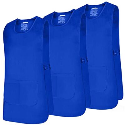 Misemiya Forfait 3 Unités TABLIER NETTOYAGE UNIFORME DE TRAVAIL CLINIQUE HÔPITAL NETTOYAGE VÉTÉRINAIRE SANTÉ HÔTELLERIE Ref.868 X-Large, Bleu Royal 21 - Publicité Misemiya Forfait 3 Unités TABLIER NETTOYAGE UNIFORME DE TRAVAIL CLINIQUE HÔPITAL NETTOYAGE VÉTÉRINAIRE SANTÉ HÔTELLERIE Ref.868 X-Large, Bleu Royal 21 - Publicité