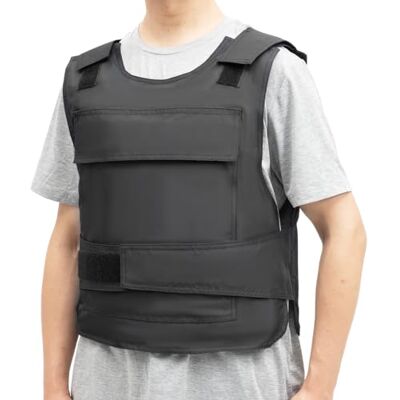 ROMYIX Gilet Anti Couteau Gilet Anti-Poignard, Veste de Protection Sécurité Gilet Pare-Balles Tactique d'Épaule/Ceinture Réglables, avec Gants + Sac de Rangement - Publicité ROMYIX Gilet Anti Couteau Gilet Anti-Poignard, Veste de Protection Sécurité Gilet Pare-Balles Tactique d'Épaule/Ceinture Réglables, avec Gants + Sac de Rangement - Publicité