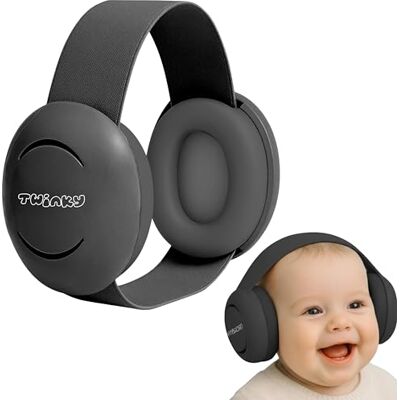 Twinky Casque Anti Bruit Bébé de 0 à 36 mois – Casque antibruit – Certifié CE – Cache-oreilles confortables et réglables pour nourrissons, nouveau-nés et tout-petits - Publicité Twinky Casque Anti Bruit Bébé de 0 à 36 mois – Casque antibruit – Certifié CE – Cache-oreilles confortables et réglables pour nourrissons, nouveau-nés et tout-petits - Publicité