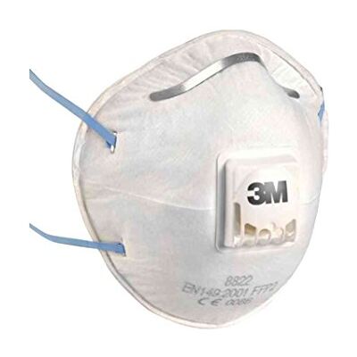 3M Masque protection pour outillages et ponçage manuel 8822, FFP2, avec soupape, 10/PK - Publicité 3M Masque protection pour outillages et ponçage manuel 8822, FFP2, avec soupape, 10/PK - Publicité