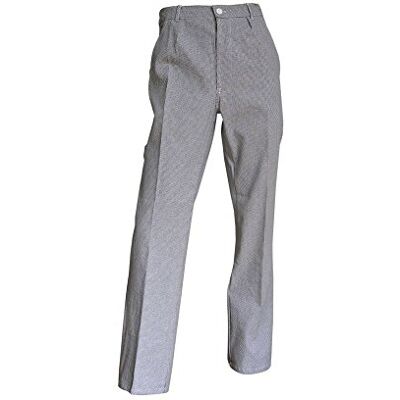 LMA Morteau - 100113 - Pied-de-poule - S - Chef pants - Publicité LMA Morteau - 100113 - Pied-de-poule - S - Chef pants - Publicité