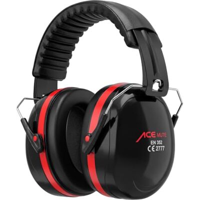 ACE Mute Casque antibruit, SNR 32 dB, travail et tir sportif, rouge Coques robustes en ABS et réglage continu; protection passive adaptée au stand de tir, à la chasse et aux travaux bruyants. Publicité ACE Mute Casque antibruit, SNR 32 dB, travail et tir sportif, rouge Coques robustes en ABS et réglage continu; protection passive adaptée au stand de tir, à la chasse et aux travaux bruyants. Publicité