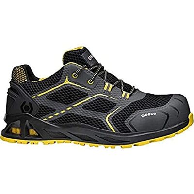 Base Protection , K-Speed Chaussure de Sécurité pour Hommes et Femmes, Noir et Jaune, Taille 43 - Publicité Base Protection , K-Speed Chaussure de Sécurité pour Hommes et Femmes, Noir et Jaune, Taille 43 - Publicité