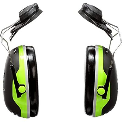 3M PELTOR Coquilles antibruit, haute visibilité, monté sur casque, X4P3 - Publicité 3M PELTOR Coquilles antibruit, haute visibilité, monté sur casque, X4P3 - Publicité