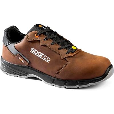 SPARCO - Targa Nino S3S - Marron - 42 - Chaussures de sécurité - Publicité SPARCO - Targa Nino S3S - Marron - 42 - Chaussures de sécurité - Publicité