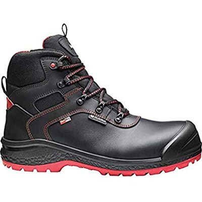 Base Protection , Be- Dry Mid Chaussure de Sécurité pour Hommes, Noir et Rouge, Taille 44 - Publicité Base Protection , Be- Dry Mid Chaussure de Sécurité pour Hommes, Noir et Rouge, Taille 44 - Publicité