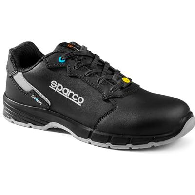 SPARCO Targa Sandro ESD S3S SR FO Chaussures de sécurité pour Hommes et Femmes Chaussures de Travail antidérapantes et résistantes adaptées à Toutes Les Conditions de Travail EU 42 - Publicité SPARCO Targa Sandro ESD S3S SR FO Chaussures de sécurité pour Hommes et Femmes Chaussures de Travail antidérapantes et résistantes adaptées à Toutes Les Conditions de Travail EU 42 - Publicité