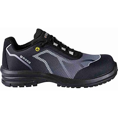 Base Protection , Oren Esd Chaussure de Sécurité pour Hommes et Femmes, Noir et Blanc, Taille 43 - Publicité Base Protection , Oren Esd Chaussure de Sécurité pour Hommes et Femmes, Noir et Blanc, Taille 43 - Publicité