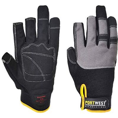 Portwest Powertool Pro Gant haute Performance, Couleur: Noir, Taille: XL, A740BKRXL - Publicité Portwest Powertool Pro Gant haute Performance, Couleur: Noir, Taille: XL, A740BKRXL - Publicité