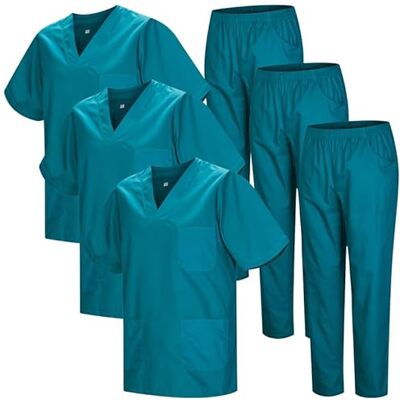 Misemiya Pack * 3 ensembles Uniforme sanitaire unisexe UNIFORMES SANITAIRES MÉDICAUX ENSEMBLES SANITAIRES 3-817-8312 Large, Vert 3B 22 - Publicité Misemiya Pack * 3 ensembles Uniforme sanitaire unisexe UNIFORMES SANITAIRES MÉDICAUX ENSEMBLES SANITAIRES 3-817-8312 Large, Vert 3B 22 - Publicité