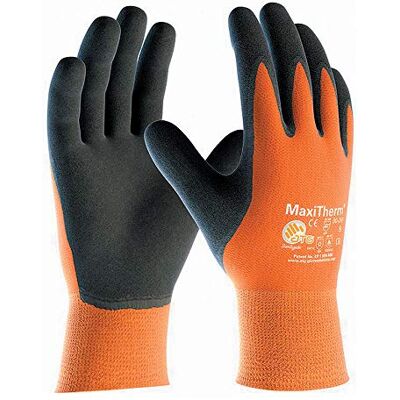 Gants Thermiques Orange ATG MaxiTherm - Résistance au Froid et Chaleur - Publicité Gants Thermiques Orange ATG MaxiTherm - Résistance au Froid et Chaleur - Publicité