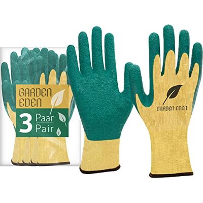 ACE Gants de Jardinage Garden Eden (3 Paires) pour Hommes et Femmes pour Travaux intensifs, Antidérapants, Souples, Multi-Usage Plantation, Élagage, Arrachage, Désherbage, Bricolage en 388 M - Publicité ACE Gants de Jardinage Garden Eden (3 Paires) pour Hommes et Femmes pour Travaux intensifs, Antidérapants, Souples, Multi-Usage Plantation, Élagage, Arrachage, Désherbage, Bricolage en 388 M - Publicité