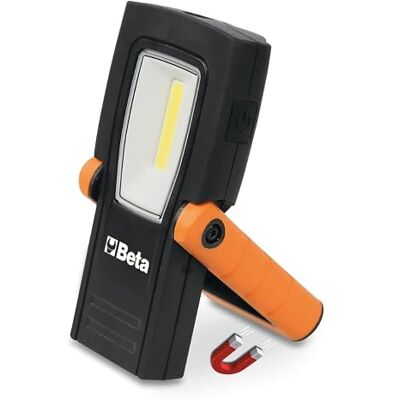 Beta Lampe d'inspection LED rechargeable - Double lumière, 3 niveaux de luminosité - Publicité Beta Lampe d'inspection LED rechargeable - Double lumière, 3 niveaux de luminosité - Publicité