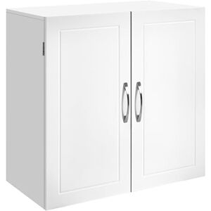 VASAGLE Armoire Murale pour Salle de Bain, Placard de Rangement Mural pour Salle de Bain, 30 x 60 x 60 cm, Armoire à Pharmacie avec Étagères Réglables, Blanc Nuage BBC321W01 - Publicité VASAGLE Armoire Murale pour Salle de Bain, Placard de Rangement Mural pour Salle de Bain, 30 x 60 x 60 cm, Armoire à Pharmacie avec Étagères Réglables, Blanc Nuage BBC321W01 - Publicité