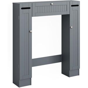 Vicco Armoire de salle de bain - Gris - 89x99 cm - Publicité Vicco Armoire de salle de bain - Gris - 89x99 cm - Publicité