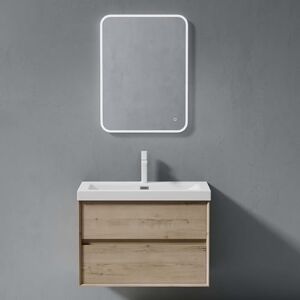Everly Quinn Meuble-lavabo de salle de bain avec lavabo en céramique Everly Quinn Meuble-lavabo de salle de bain avec lavabo en céramique