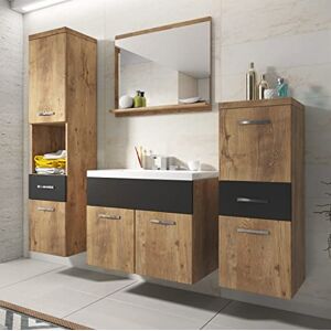 Piaski Zapatero con dos compartimientos basic - grafito/hickory - Armoire à chaussures - Publicité Piaski Zapatero con dos compartimientos basic - grafito/hickory - Armoire à chaussures - Publicité