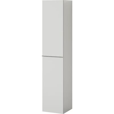 Bernstein Meuble Colonne Armoire suspendue salle de bain MDF Blanc mat poignée Chrome 170x35x35cm, charnières flexibles gauche/droite, Livrée assemblée LAVOA - Publicité Bernstein Meuble Colonne Armoire suspendue salle de bain MDF Blanc mat poignée Chrome 170x35x35cm, charnières flexibles gauche/droite, Livrée assemblée LAVOA - Publicité