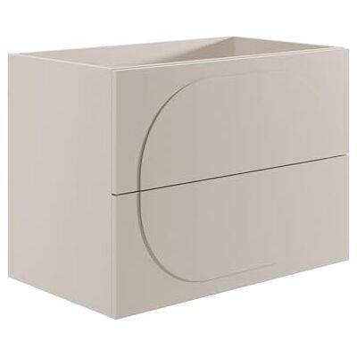 Unique Meuble sous Vasque Suspendu Beige 80 cm VUTOMA - Publicité Unique Meuble sous Vasque Suspendu Beige 80 cm VUTOMA - Publicité