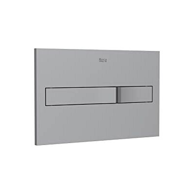 Roca A890196002 Plaque d'entraînement PL2 SIngle One avec décharge unique Chrome Mat - Publicité Roca A890196002 Plaque d'entraînement PL2 SIngle One avec décharge unique Chrome Mat - Publicité