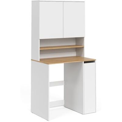 Vicco Armoire pour Machine à Laver Viktor, Blanc/Chêne Artisan, 93.6x88.2cm 2 pièces avec étagère - Publicité Vicco Armoire pour Machine à Laver Viktor, Blanc/Chêne Artisan, 93.6x88.2cm 2 pièces avec étagère - Publicité