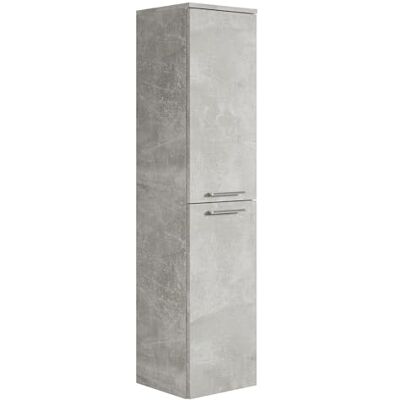BADPLAATS Saturnus Armoire de bain 130 cm - Ciment Gris - Publicité BADPLAATS Saturnus Armoire de bain 130 cm - Ciment Gris - Publicité