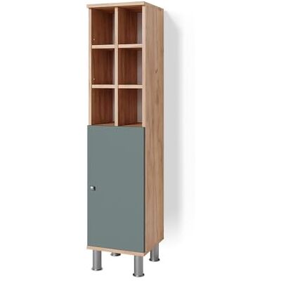 Armoire de salle de bain Vicco Fynn - Vert, 30x130.6 cm - Publicité Armoire de salle de bain Vicco Fynn - Vert, 30x130.6 cm - Publicité