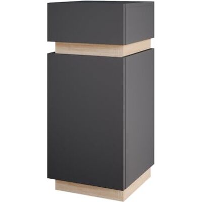 Armoire Gloria Anthracite - Wardrobe - Publicité Armoire Gloria Anthracite - Wardrobe - Publicité