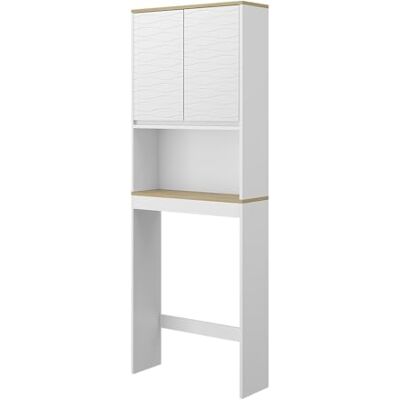 Armoire pour toilettes Vicco Livia - Blanc, 60x163 cm - Publicité Armoire pour toilettes Vicco Livia - Blanc, 60x163 cm - Publicité