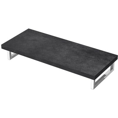 Mai & Mai Plan de Travail pour Lavabos Salle de Bain Gris Foncé 45x120cm Meuble sous Vasque en Bois, Plan de Vasque, avec Équerres en Acier Inoxydable, Platte03 - Publicité Mai & Mai Plan de Travail pour Lavabos Salle de Bain Gris Foncé 45x120cm Meuble sous Vasque en Bois, Plan de Vasque, avec Équerres en Acier Inoxydable, Platte03 - Publicité