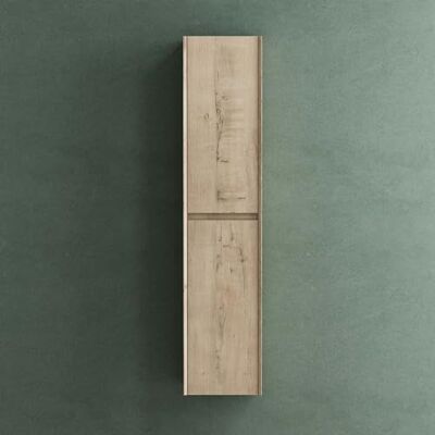 Mai & Mai Colonne de Salle de Bains Chêne Blanc Clair Armoire Haute 160cm - Publicité Mai & Mai Colonne de Salle de Bains Chêne Blanc Clair Armoire Haute 160cm - Publicité