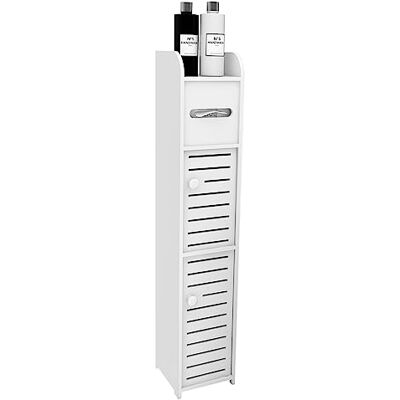 LANTUS Meuble sous Lavabo de Salle de Bain avec 2 Portes, sans Évier (17 * 15 * 78cm Blanc) - Publicité LANTUS Meuble sous Lavabo de Salle de Bain avec 2 Portes, sans Évier (17 * 15 * 78cm Blanc) - Publicité
