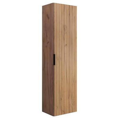 Oak Craft - 35x136x25 cm - Poignée noire - Placard mural - Publicité Oak Craft - 35x136x25 cm - Poignée noire - Placard mural - Publicité