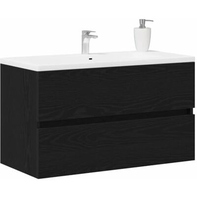 VIDAXL Lavabo mural en bois - Bois multicouche durable - 80x38,5x45 cm - Publicité VIDAXL Lavabo mural en bois - Bois multicouche durable - 80x38,5x45 cm - Publicité