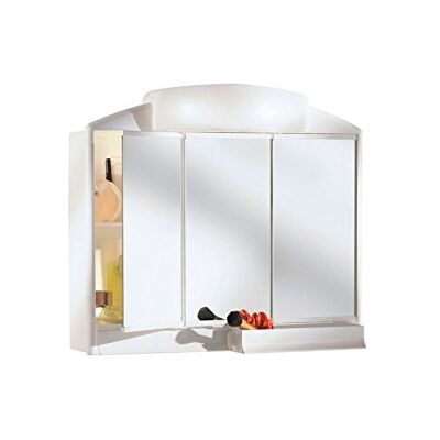 Jokey M256634 Rando Armoire de Salle de Bain 3 Portes avec éclairage - Publicité Jokey M256634 Rando Armoire de Salle de Bain 3 Portes avec éclairage - Publicité