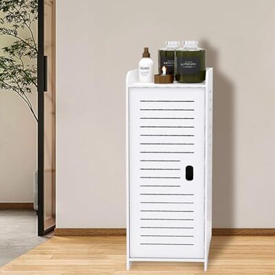 LANTUS Petit Meuble de Rangement pour Toilettes, Support pour Papiers Toilettes, Colonne, Armoire de Salle de Bain, Placard, Étagère Réglable,30 * 30 * 80cm- Blanc - Publicité LANTUS Petit Meuble de Rangement pour Toilettes, Support pour Papiers Toilettes, Colonne, Armoire de Salle de Bain, Placard, Étagère Réglable,30 * 30 * 80cm- Blanc - Publicité