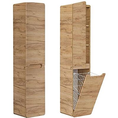 LUTON-56-CRAFT Wotan Eiche Nb. - 170x35x35 cm - Placard salle de bains - Publicité LUTON-56-CRAFT Wotan Eiche Nb. - 170x35x35 cm - Placard salle de bains - Publicité