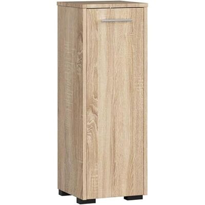 Armoire de bain AKORD FIN Chêne Sonoma - 30x30x82 - Publicité Armoire de bain AKORD FIN Chêne Sonoma - 30x30x82 - Publicité