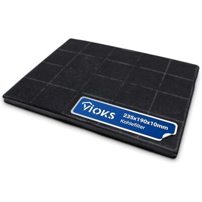 VIOKS Filtre à charbon actif pour hotte aspirante 240 x 193 x 10 mm Remplace Electrоlux Juno Zanker Zanussi 9029798767 33005299 ECFB01 Best 08999113 Filtre à charbon pour hotte aspirante - Publicité VIOKS Filtre à charbon actif pour hotte aspirante 240 x 193 x 10 mm Remplace Electrоlux Juno Zanker Zanussi 9029798767 33005299 ECFB01 Best 08999113 Filtre à charbon pour hotte aspirante - Publicité