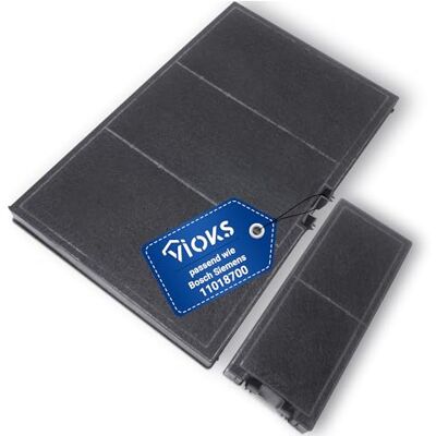 VIOKS Lot de 2 filtres à charbon actif de rechange pour hotte aspirante Bosch DWZ0AK0A0 11018700 Siеmens LZ10AKA00 Neff Z51AIA0X0 Constructa 17000965 - Publicité VIOKS Lot de 2 filtres à charbon actif de rechange pour hotte aspirante Bosch DWZ0AK0A0 11018700 Siеmens LZ10AKA00 Neff Z51AIA0X0 Constructa 17000965 - Publicité