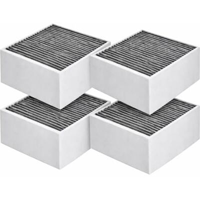 Fac – Lot de 4 filtres plissés charbon actif 100x100x50 mm – Compatible Elica KIT0120952A, KIT0147861A, Electrolux 4055405015, AEG 4055499638 – Made in France - Publicité Fac – Lot de 4 filtres plissés charbon actif 100x100x50 mm – Compatible Elica KIT0120952A, KIT0147861A, Electrolux 4055405015, AEG 4055499638 – Made in France - Publicité
