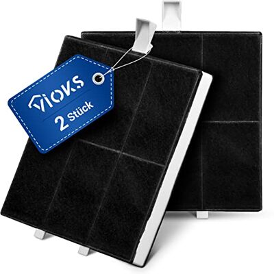 VIOKS Lot de 2 filtres à charbon actif pour hotte aspirante 225х220х24 mm, remplacement pour Balay 00360732 AA260112 DHZ5186 LZ51851 Z5116X1 Filtre à charbon actif pour hotte aspirante - Publicité VIOKS Lot de 2 filtres à charbon actif pour hotte aspirante 225х220х24 mm, remplacement pour Balay 00360732 AA260112 DHZ5186 LZ51851 Z5116X1 Filtre à charbon actif pour hotte aspirante - Publicité