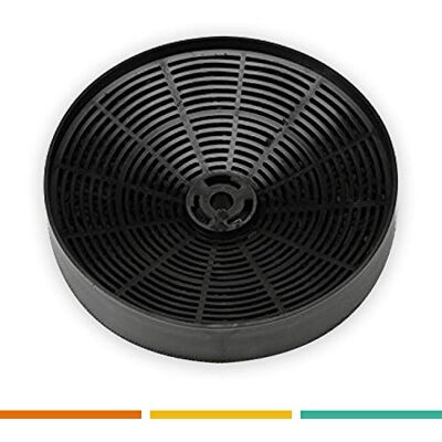 Fac Filtre à charbon actif FC79 – Compatible Elica CFC0141601, Modèle 46 FB01UA, Electrolux E3CFOA, Turboair Type A – Ø 173 mm – Haute performance – Fabrication européenne - Publicité Fac Filtre à charbon actif FC79 – Compatible Elica CFC0141601, Modèle 46 FB01UA, Electrolux E3CFOA, Turboair Type A – Ø 173 mm – Haute performance – Fabrication européenne - Publicité
