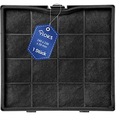 VIOKS Filtre à charbon de rechange pour hotte Hotpoint 484000008779 CHF 007 - Publicité VIOKS Filtre à charbon de rechange pour hotte Hotpoint 484000008779 CHF 007 - Publicité